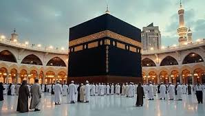 La Kaaba sacrée à La Mecque pendant le tawaf